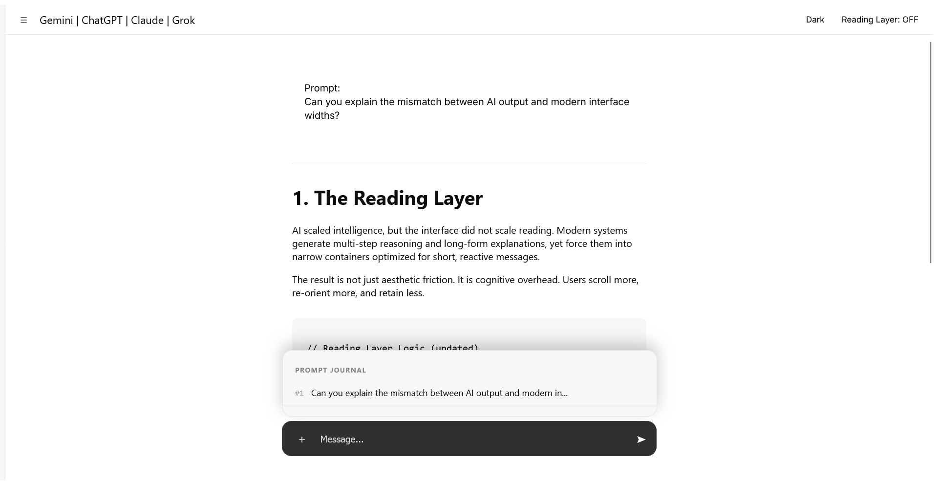 Prompt Journal Concept, 2026